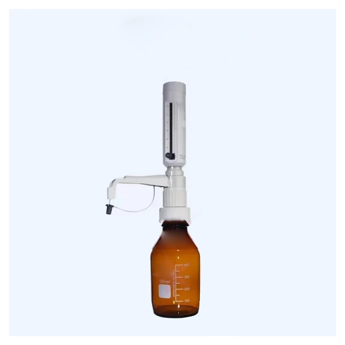 Laborausstattung und -bedarf Einstellbare Dosiervorrichtung Ausgestattet mit transparentem Braunglas Dosier 250ml 500ml 1000ml