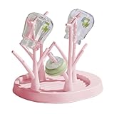 Utilité polyvalente : conçu pour l'adaptabilité, ce séchoir à biberons présente une conception modulaire simple à démonter, garantissant un rangement propre et sans effort, idéal pour un usage quotidien ou en déplacement.
