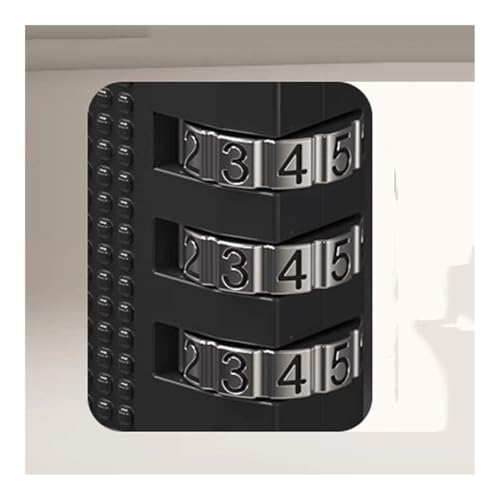 Coffret à outils sécurisé avec code pour documents importants et rangement étudiant - 5