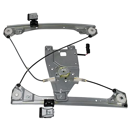 Image of TRQ Front Driver Side Power Window Motor and Regulator Assembly Compatible with 2012-2017 Chevrolet Equinox 2012-2017 GMC Terrain