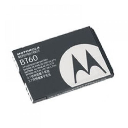 Motorola BT60 Cellular Phone Battery - Proprietary - Lithium Ion (Li-Ion) - 1100mAh Motorola BT60 Cellular Phone Battery - Proprietary - Lithium Ion (Li-Ion) - 1100mAh