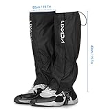 Lixada Gamaschen Unisex mit Reißverschluss für Radfahren Snowboarden Wandern - 7