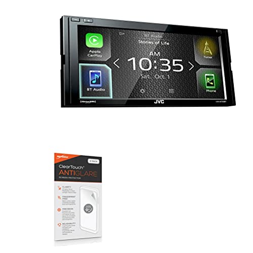 BoxWave Screen Protector Compatible with JVC KW-M730BT - ClearTouch Anti-Glare (2-Pack), Anti-Fingerprint Matte Film Skin