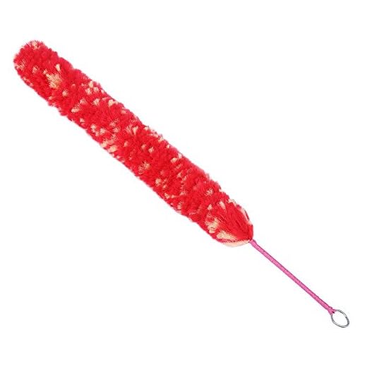 Cepillo de Limpieza de Flauta, Nylon Rojo Práctico de Limpieza de Flauta Cepillo de hisopo Limpiador de Humedad Partes de Instrumentos de música Limpia Flauta Escolar