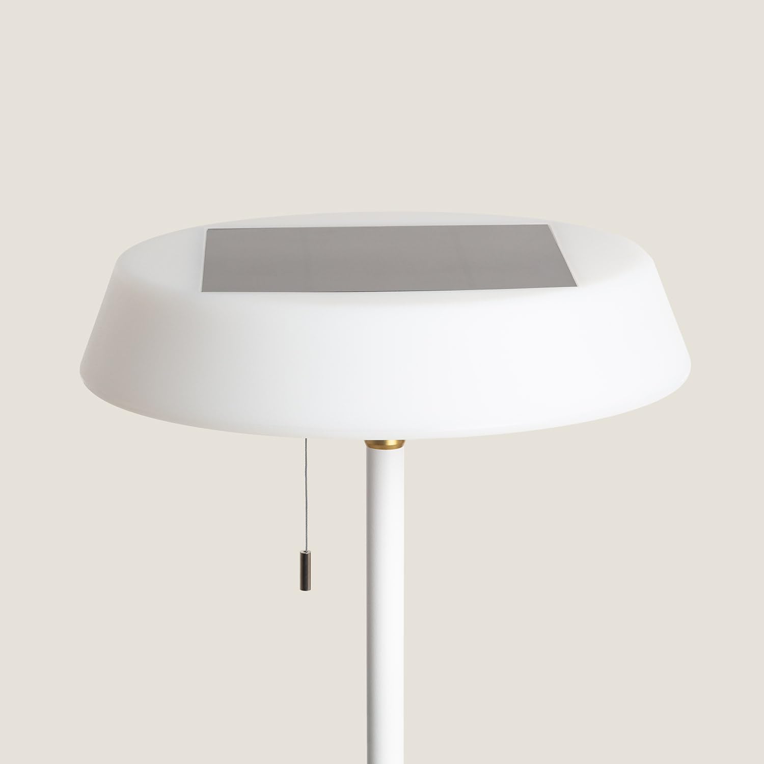 LEDKIA LIGHTING Lampada da Terra LED Solare per Esterni 2.6W Aldana Bianco per Sale, Soggiorno, Cucina, Camera