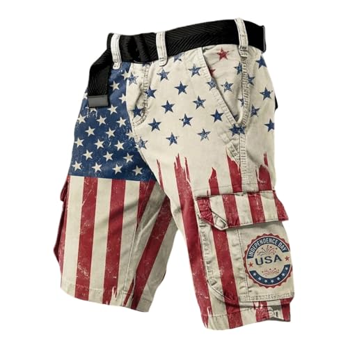 Short cargo pour homme léger et multi-poches pour le sport et la randonnée