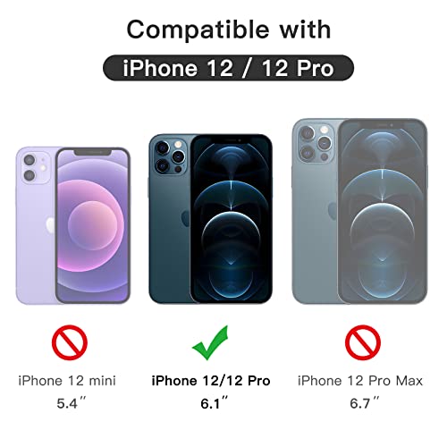 Image of Supershieldz NeoGuard HD+ Gaming Matte Tempered Glass Screen Protector Guard for iPhone 12 and 12 Pro, 9H Hardness, Anti-Static, Case-Friendly, Easy Installation Kit - 1 Pack