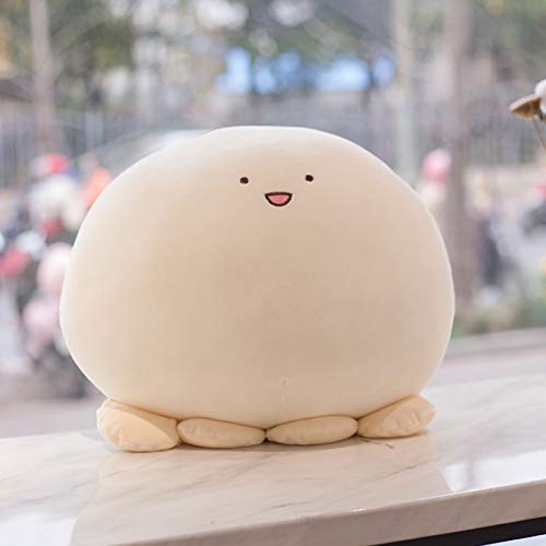 Image of REFAHB 9 Inch Cute Octopus Plush Stuffed Animal Body Pillow Fat Cartoon Cylindrical Body Pillows For Kids,Super Soft Hugging Toy Gifts For Bedding,Kids Sleeping Nap Kawaii Pillow