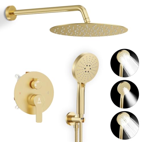 Gold Wall Mounted Shower
