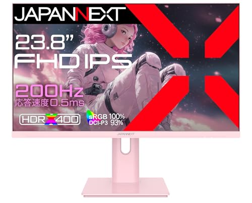 Amazon.co.jp: JAPANNEXT 23.8インチ ゲーミングモニター 200Hz