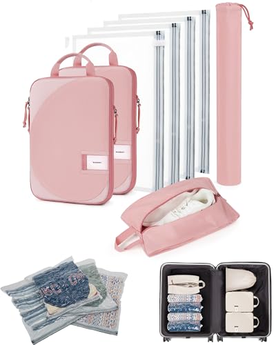 BAGSMART 8 Pcs Packing Cubes Set