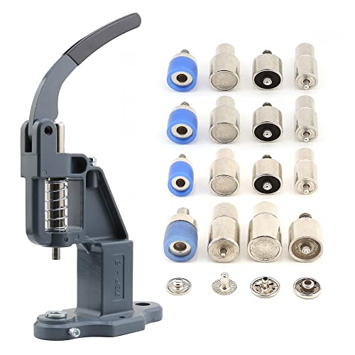 Machine à boutons pression avec matrices – Presse manuelle pour boutons pression en métal...