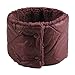 Imagen de Bufanda de Cuello de Punto de Lana de Invierno Bufanda cálida Bufanda de Cuello para Hombre y Mujer Bufanda Fucsia Flecos