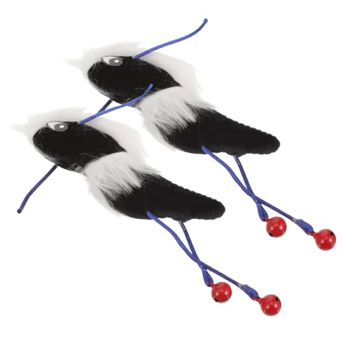 COLLBATH Giocattolo Interattivo Per Gatti A Forma Di Formica Campanello Giocattolo Rompicavo Di Peluche Divertente Per Gatti