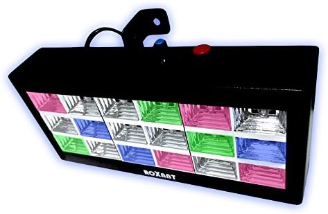 Roxant Party Pulse Multi-Color LED Strobe Light - With Sound Active Mode