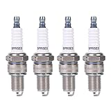 BPR5ES Spark Plug 4-Pack for Honda 98079-55846 GCV160 GCV190 GCV135 GC135 GC160 GC190 GX100 GX140 GX