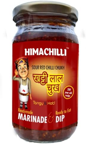 HIMACHILLI Traditional Chamba Chukh from Himachal- Fiery, Hot, Citrus (Himachilli Khattee Laal Chukh) - 200gm