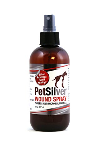 PetSilver 50 ppm Wound Spray with New Chelated Silver
