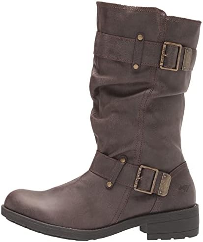 Rocket Dog Women's Trumble Galaxy PU Mid Calf Boot, Brown, 6 | Image 6