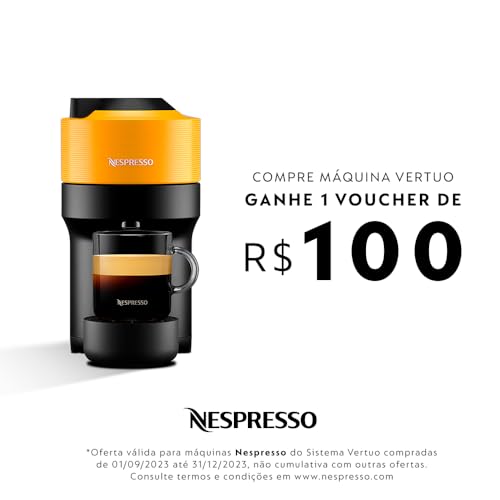 Cafeteira Nespresso Vertuo Pop Amarelo Manga (220V)