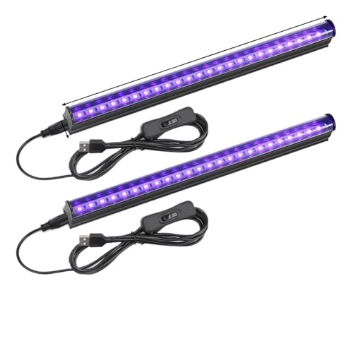 Lampe UV LED résine résout séchage lent avec tube T5 lumière noire 395-405nm