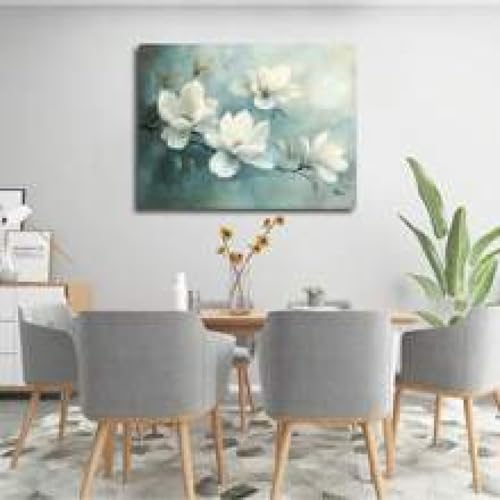 Décoration murale lys blanc pour une ambiance poétique à la maison