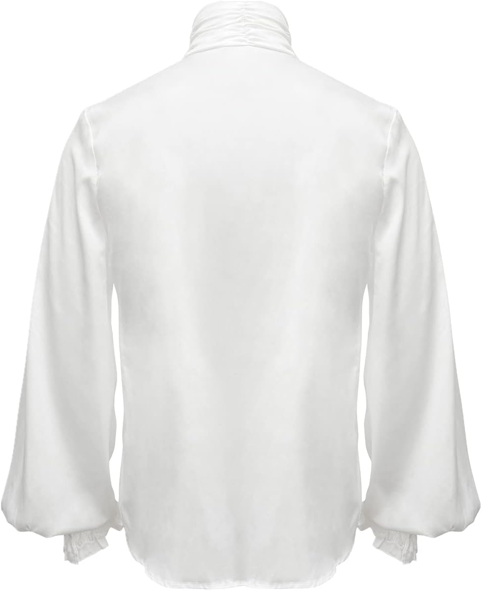 Apocrypha Mens Pirate Shirt Vampire Renaissance Victorian Medieval Gothic Shirt - Image 2