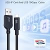 Cable Matters [USB-IF Certified] 10Gbps Gen 2 USBA to USB C Cable - 3.3 ft, USBC to USBA Cable, Black, Compatible with iPhone 16/15 Pro Max/Plus