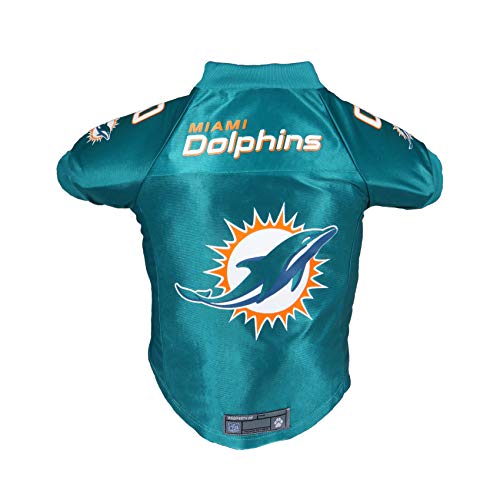 Little Earth 320135-DOLP-XL: Miami Dolphins Pet Premium Jersey