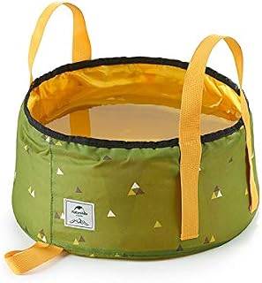 Naturehike 15/18L Large Food-Grade Foldable Packable Collapsible Water Bucket - 0.3lbs Lightweight Strong