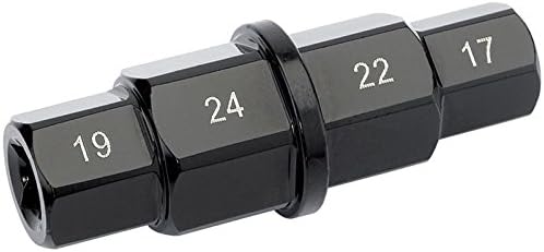 Motorcycle Spindle Tool Hex, 17, 19, 22, 24mm, Allen Axle