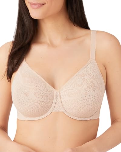 Wacoal Women's Plus Size Visual Effects Unlined Full Coverage Underwire Minimizer Bra, 857210