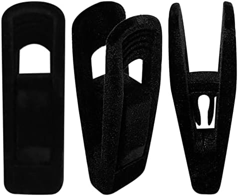 Yyyuluo 20 PCS Velvet Hangers Clips Non-Slip Clothes Pins Set Slim Line ...
