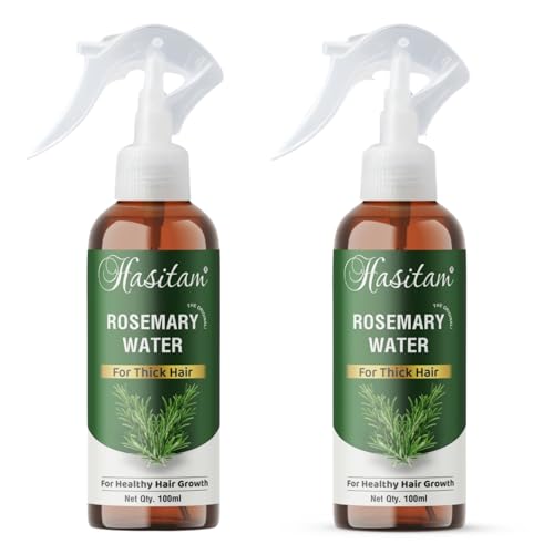 Hasitam Rosemary Water For Hair Growth (200 ml) | Mist Spray for Hairfall | Rosemary Hair Mist | Adds Shine & Helps Reduce Hairfall, Strengthens Hair | For All Hair Types | For Men & Women