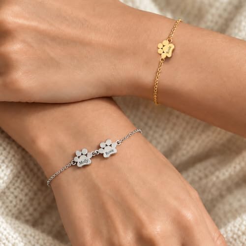 Personalized Paw Print Bracelet - image 2