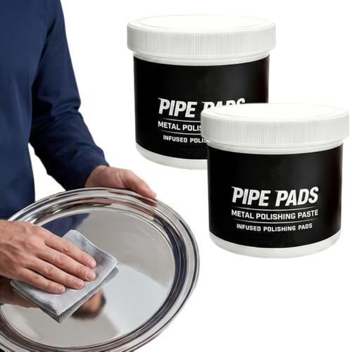 Image of Surface Restoration Polish with Pad, Polishing Compound, Multi-Surface Scratch Remover for Leather Wood Marble Countertop Refrigerators & Cookware Ovens Sinks (2 Sets)