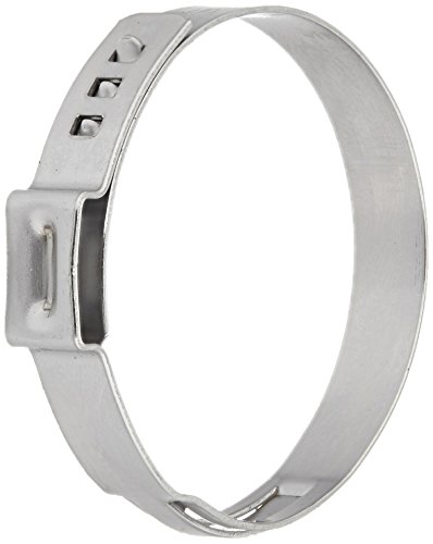 Oetiker 16700046 Stepless Ear Clamp, One Ear, 7 mm Band Width, Clamp ID Range 32.9 mm (Closed) - 36.1 mm (Open) (Pack of 25)