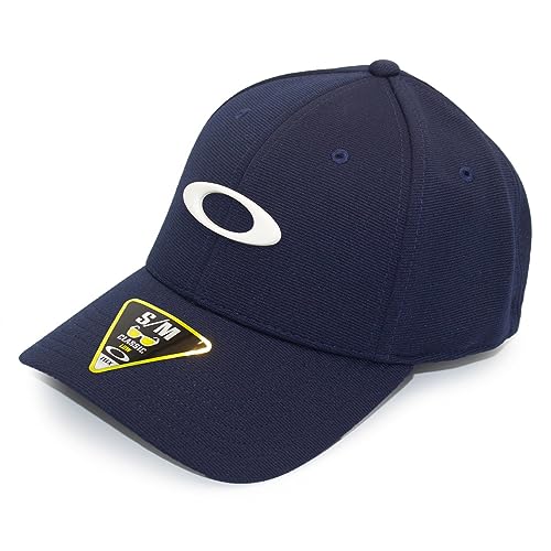 Oakley Apparel and Accessories Tincan - Gorra elástica para Hombre, Fathom/Gris Claro, S/M