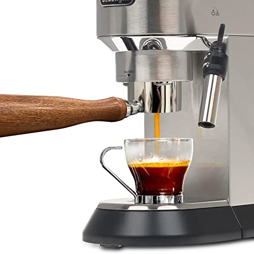 NOTSEK Bottomless Portafilter 51mm with Puck Screen for DeLonghi Dedica EC680/EC685/EC785/EC820/EC850/EC860 Smeg - Image 4