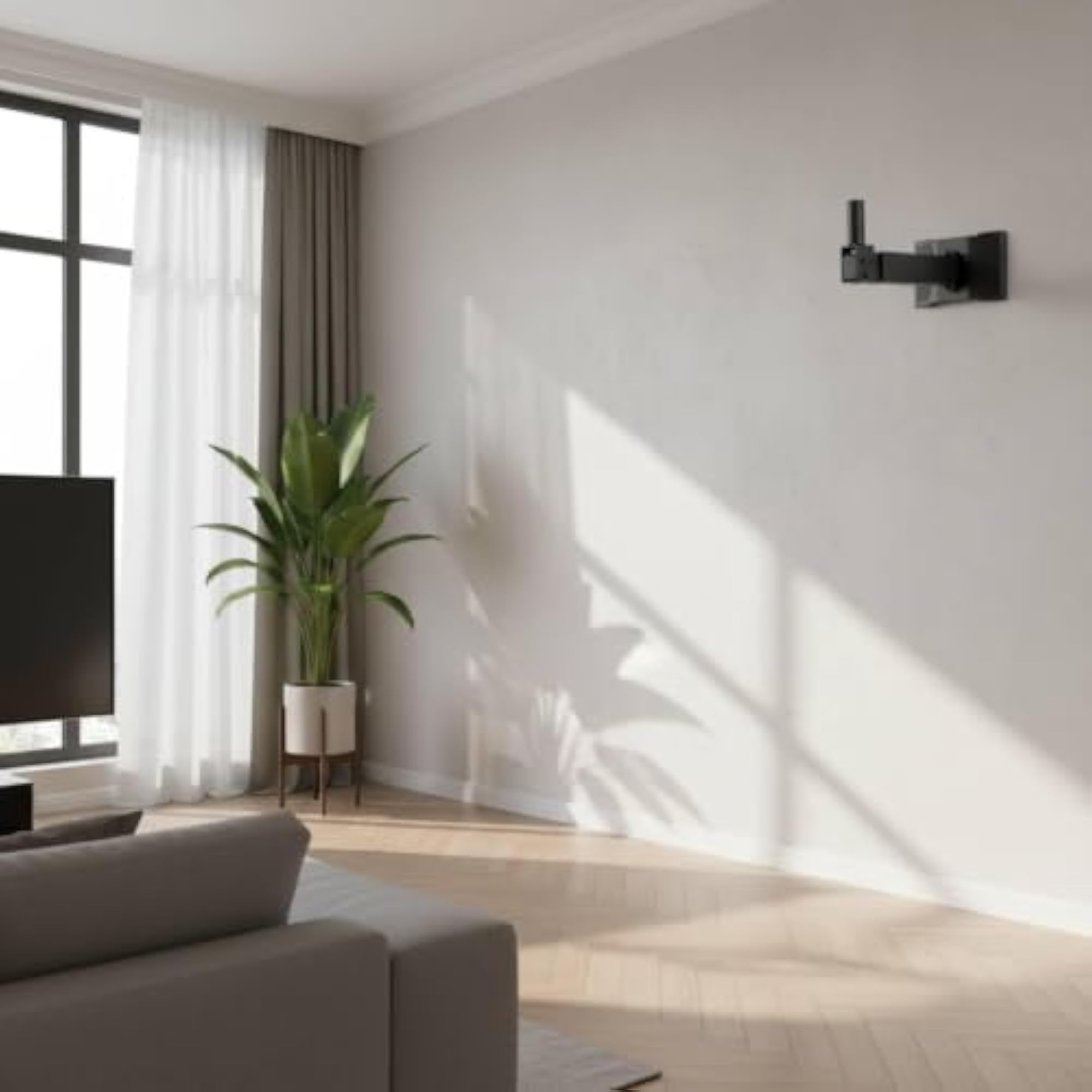 Wall-Mounted Speaker Bracket for High Load-Bearing Audio Installation