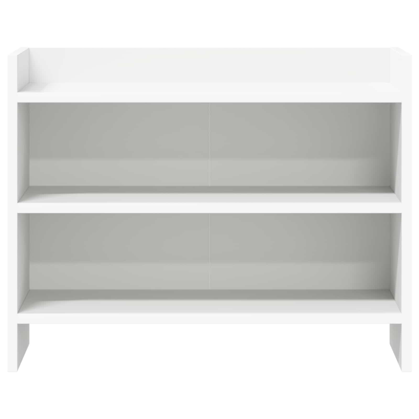Mobile TV 60 x 33 x 47 cm, bianco, con 2 scomparti