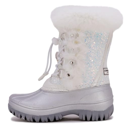 LONDON FOG Girls Youth and Toddler Icelyn Cold Weather Warm Lined Snow Boot girls boot in youth and toddler sizes2