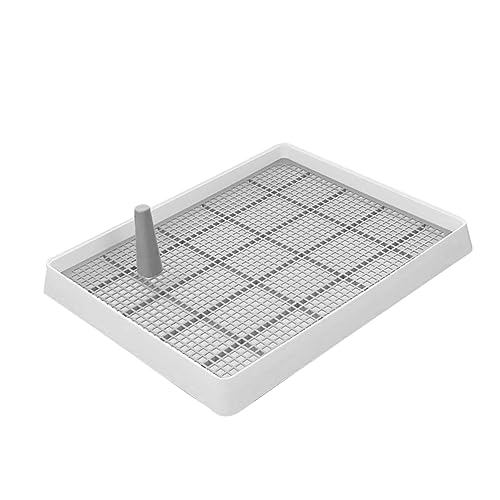 HOLIDYOYO Dog Toilet Training Puppy Toilet Large Pee Pads Plastic Puppy Tray Dog Pee Pads