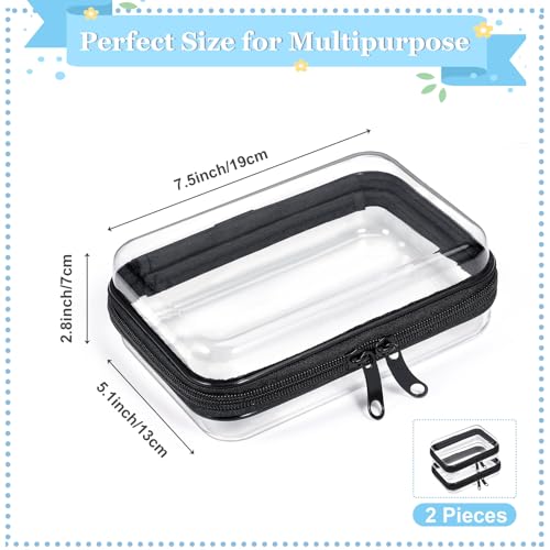 Mini boîtes de rangement plastique et pochette rigide pour petits objets - 3