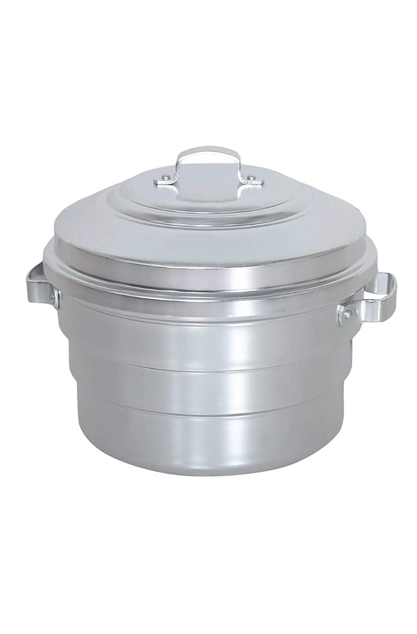 Q8 Twinkle Aluminium Idly/Idiyappam Maker-Steamer-Cooker (Hard-Anodized Aluminum).Non Induction Idli Maker (2 Plates, 12 Idlis) (B0BXH6VDN5) Amazon Price History, Amazon Price Tracker