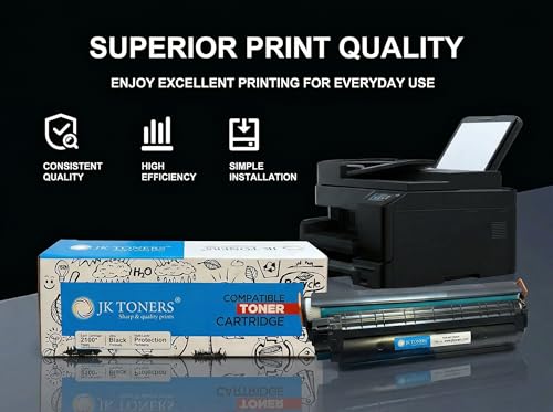 Image of Jk toners 303 / 703 / 103 Toner Cartridge Compatible with Canon LBP 2900, LBP 2900B, LBP 3000 | High Page Yield - 1500 (303 | CRG303)
