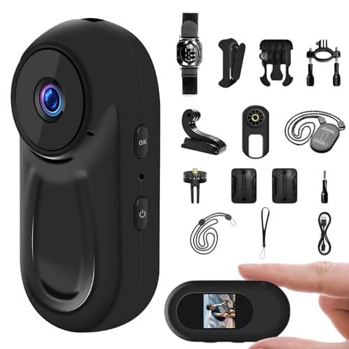 1080P Sports Action Camera with Audio, Wearable, Portable