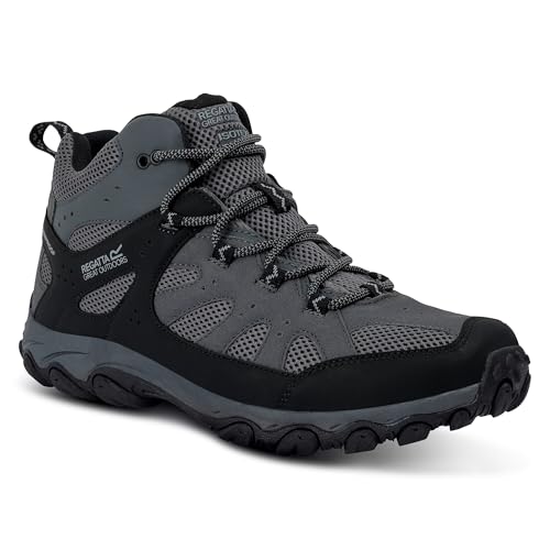 Regatta Mens Edgepoint IV Walking Boots, Granite Dark Steel, 11