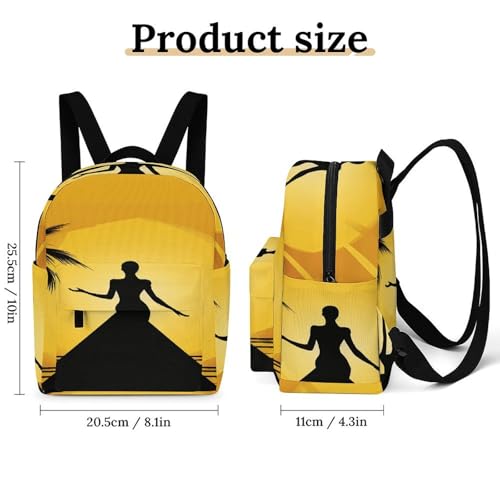 Mochila para mujer cómoda y práctica con base sólida para ordenador portátil de negocios 2