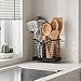 Buenotec Utensilio de Cocina para Organizar Escurridor de Cubiertos 2 Compartimentos Cubertería de Encimera Acero Inoxidable Anti Deslizante y a Prueba de Arañazos y Corrosión Multifunción Imagen de Buenotec Utensilio de Cocina para Organizar Escurridor de Cubiertos 2 Compartimentos Cubertería de Encimera Acero Inoxidable Anti Deslizante y a Prueba de Arañazos y Corrosión Multifunción